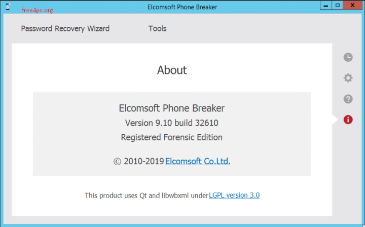 Elcomsoft Phone Breaker Forensic Edition 